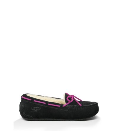 UGG Dakota Loafers for Big Kids - Raven/Black India